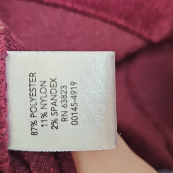 Merlot Corduroy Shacket | Vintage Americana Barn Chore Jacket| Sz. L - Picture 4 of 11